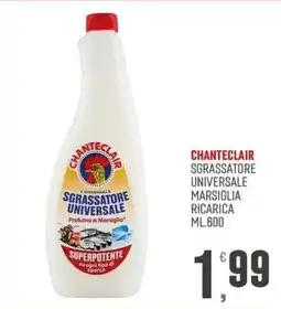 Marketpiù Chanteclair sgrassatore universale offerta