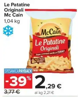 Carrefour Express Le Patatine Originali McCain offerta