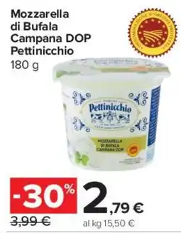 Carrefour Express Mozzarella di Bufala Campana DOP Pettinicchio offerta