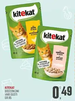 Marketpiù Kitekat bocconcini vari gusti offerta