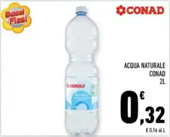Conad Margherita Acqua naturale Conad offerta
