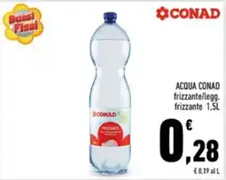 Conad Margherita Acqua Conad frizzante offerta
