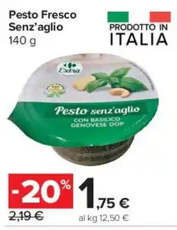 Carrefour Express Extra Pesto senza aglio offerta