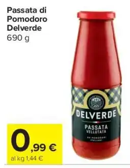 Carrefour Express Passata di Pomodoro Delverde offerta