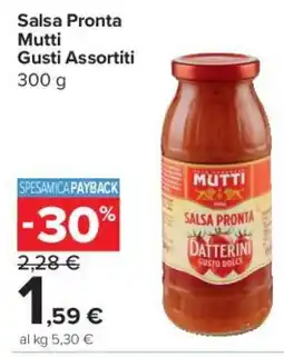 Carrefour Express Salsa Pronta Mutti offerta