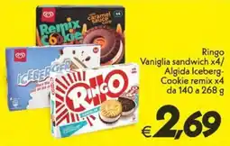 Iper Super Conveniente Ringo Vaniglia sandwich offerta