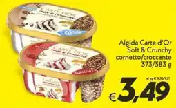 Iper Super Conveniente Algida Carte d'Or Soft & Crunchy offerta