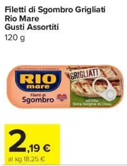 Carrefour Express Filetti di Sgombro Grigliati Rio Mare offerta