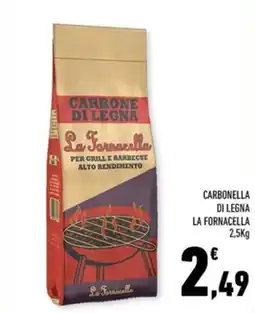 Conad Margherita Carbonella di legna La Fornacella offerta