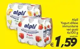 Iper Super Conveniente Alpli Yogurt difese immunitarie offerta