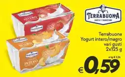 Iper Super Conveniente Terrabuona Yogurt intero offerta