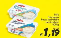 Iper Super Conveniente Milk Formaggio fresco offerta