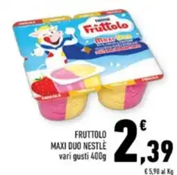 Conad Margherita Fruttolo Maxi Duo Nestlé offerta