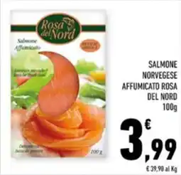 Conad Margherita Salmone affumicato Rosa del Nord offerta