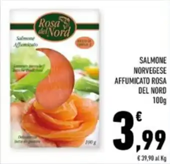 Conad Margherita Salmone affumicato Rosa del Nord offerta