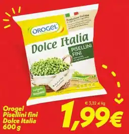 Iper Super Conveniente Orogel Pisellini fini Dolce Italia offerta