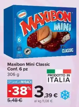 Carrefour Express Maxibon mini classic offerta