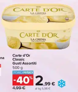 Carrefour Express Carte d'Or Classic offerta