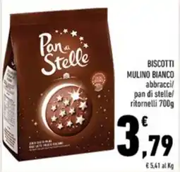 Conad Margherita Biscotti Mulino Bianco Pan di Stelle offerta