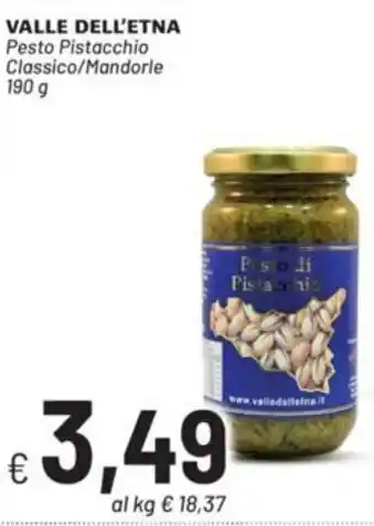 Sisa Valle Dell'Etna Pesto Pistacchio 190g offerta