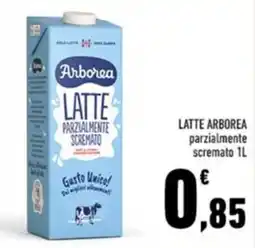 Conad Margherita Latte Arborea parzialmente scremato offerta