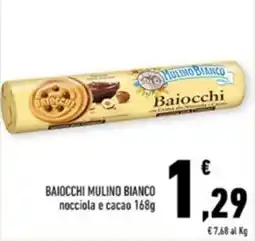 Conad Margherita Baiocchi Mulino Bianco nocciola e cacao offerta