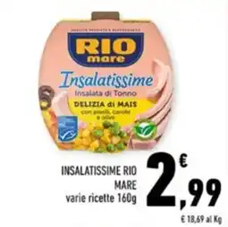 Conad Margherita Insalatissime Rio Mare offerta