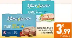 Conad Margherita Tonno Mare Aperto olio di oliva offerta
