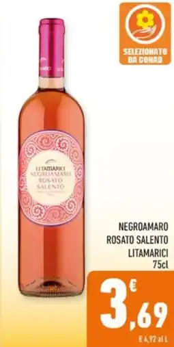 Conad Margherita Negroamaro rosato salento litamarici offerta