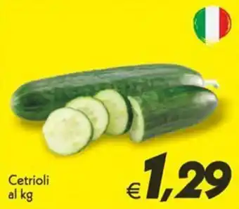 Iper Super Conveniente Cetrioli offerta