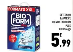 Conad Margherita Detersivo in polvere bioform plus offerta