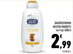 Conad Margherita Bagnoschiuma Neutro Roberts nutriente offerta
