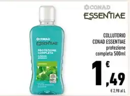Conad Margherita Collutorio Conad Essentiae protezione completa offerta