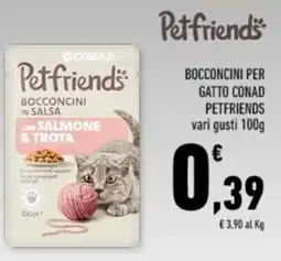 Conad Margherita Bocconcini in salsa con salmone e trota offerta