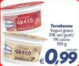 Iper Super Conveniente Terrabuona Yogurt greco offerta