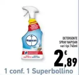 Conad Margherita Detergente spray Napisan offerta
