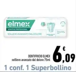 Conad Margherita Dentifricio Elmex sollevio avanzato dal dolore offerta