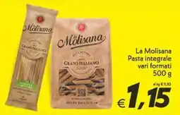 Iper Super Conveniente La Molisana Pasta integrale offerta