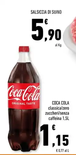 Conad Margherita Coca-Cola Original Taste offerta