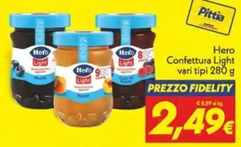 Iper Super Conveniente Hero Confettura Light offerta