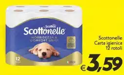 Iper Super Conveniente Scottonelle Carta igienica offerta