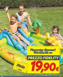 Iper Super Conveniente Playcenter dinosauri offerta