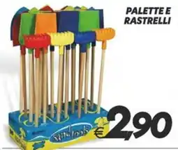 Iper Super Conveniente Palette e rastrelli Sand Tools offerta