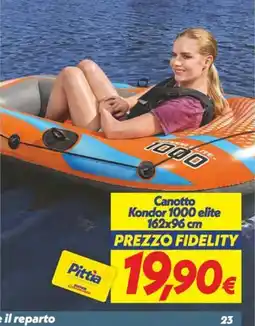 Iper Super Conveniente Canotto Kondor 1000 elite offerta
