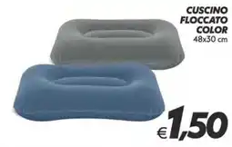 Iper Super Conveniente Cuscino floccato color offerta