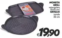 Iper Super Conveniente Moneta grill offerta