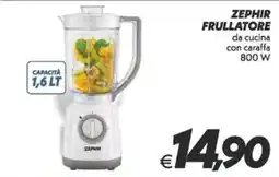 Iper Super Conveniente ZEPHIR frullatore da cucina con caraffa offerta
