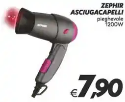 Iper Super Conveniente ZEPHIR asciugacapelli offerta