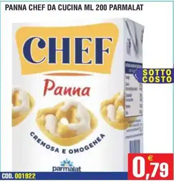 Immenso Cash Panna Chef offerta
