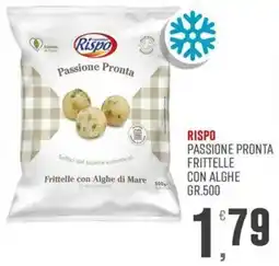 Maxipiù Rispo Passione Pronta Frittelle con Alghe di Mare offerta